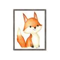 Picture of Woodland Fox _GroupedProduct_Rectangle_Portrait_Mini_ _GroupedProduct_Rectangle_Portrait_Framed_Matted_