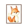 Picture of Woodland Fox _GroupedProduct_Rectangle_Portrait_Mini_ _GroupedProduct_Rectangle_Portrait_Framed_Matted_
