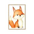 Picture of Woodland Fox _GroupedProduct_Rectangle_Portrait_Mini_ _GroupedProduct_Rectangle_Portrait_Framed_Matted_