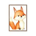 Picture of Woodland Fox _GroupedProduct_Rectangle_Portrait_Mini_ _GroupedProduct_Rectangle_Portrait_Framed_Matted_