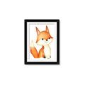 Picture of Woodland Fox _GroupedProduct_Rectangle_Portrait_Mini_ _GroupedProduct_Rectangle_Portrait_Framed_Matted_