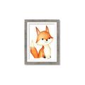 Picture of Woodland Fox _GroupedProduct_Rectangle_Portrait_Mini_ _GroupedProduct_Rectangle_Portrait_Framed_Matted_