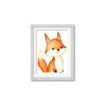 Picture of Woodland Fox _GroupedProduct_Rectangle_Portrait_Mini_ _GroupedProduct_Rectangle_Portrait_Framed_Matted_