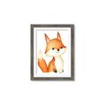 Picture of Woodland Fox _GroupedProduct_Rectangle_Portrait_Mini_ _GroupedProduct_Rectangle_Portrait_Framed_Matted_