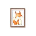 Picture of Woodland Fox _GroupedProduct_Rectangle_Portrait_Mini_ _GroupedProduct_Rectangle_Portrait_Framed_Matted_