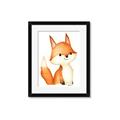 Picture of Woodland Fox _GroupedProduct_Rectangle_Portrait_Mini_ _GroupedProduct_Rectangle_Portrait_Framed_Matted_