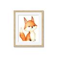 Picture of Woodland Fox _GroupedProduct_Rectangle_Portrait_Mini_ _GroupedProduct_Rectangle_Portrait_Framed_Matted_