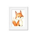 Picture of Woodland Fox _GroupedProduct_Rectangle_Portrait_Mini_ _GroupedProduct_Rectangle_Portrait_Framed_Matted_