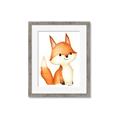 Picture of Woodland Fox _GroupedProduct_Rectangle_Portrait_Mini_ _GroupedProduct_Rectangle_Portrait_Framed_Matted_