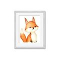 Picture of Woodland Fox _GroupedProduct_Rectangle_Portrait_Mini_ _GroupedProduct_Rectangle_Portrait_Framed_Matted_