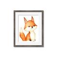 Picture of Woodland Fox _GroupedProduct_Rectangle_Portrait_Mini_ _GroupedProduct_Rectangle_Portrait_Framed_Matted_