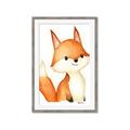 Picture of Woodland Fox _GroupedProduct_Rectangle_Portrait_Mini_ _GroupedProduct_Rectangle_Portrait_Framed_Matted_
