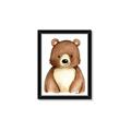 Picture of Woodland Bear _GroupedProduct_Rectangle_Portrait_Mini_ _GroupedProduct_Rectangle_Portrait_Framed_Matted_