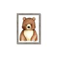 Picture of Woodland Bear _GroupedProduct_Rectangle_Portrait_Mini_ _GroupedProduct_Rectangle_Portrait_Framed_Matted_