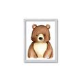 Picture of Woodland Bear _GroupedProduct_Rectangle_Portrait_Mini_ _GroupedProduct_Rectangle_Portrait_Framed_Matted_
