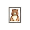 Picture of Woodland Bear _GroupedProduct_Rectangle_Portrait_Mini_ _GroupedProduct_Rectangle_Portrait_Framed_Matted_