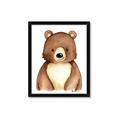 Picture of Woodland Bear _GroupedProduct_Rectangle_Portrait_Mini_ _GroupedProduct_Rectangle_Portrait_Framed_Matted_