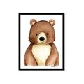 Picture of Woodland Bear _GroupedProduct_Rectangle_Portrait_Mini_ _GroupedProduct_Rectangle_Portrait_Framed_Matted_