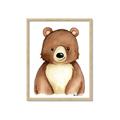 Picture of Woodland Bear _GroupedProduct_Rectangle_Portrait_Mini_ _GroupedProduct_Rectangle_Portrait_Framed_Matted_