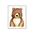 Picture of Woodland Bear _GroupedProduct_Rectangle_Portrait_Mini_ _GroupedProduct_Rectangle_Portrait_Framed_Matted_