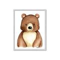 Picture of Woodland Bear _GroupedProduct_Rectangle_Portrait_Mini_ _GroupedProduct_Rectangle_Portrait_Framed_Matted_