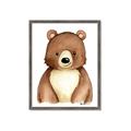 Picture of Woodland Bear _GroupedProduct_Rectangle_Portrait_Mini_ _GroupedProduct_Rectangle_Portrait_Framed_Matted_