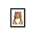 Picture of Woodland Bear _GroupedProduct_Rectangle_Portrait_Mini_ _GroupedProduct_Rectangle_Portrait_Framed_Matted_
