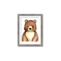 Picture of Woodland Bear _GroupedProduct_Rectangle_Portrait_Mini_ _GroupedProduct_Rectangle_Portrait_Framed_Matted_