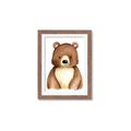 Picture of Woodland Bear _GroupedProduct_Rectangle_Portrait_Mini_ _GroupedProduct_Rectangle_Portrait_Framed_Matted_