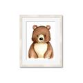 Picture of Woodland Bear _GroupedProduct_Rectangle_Portrait_Mini_ _GroupedProduct_Rectangle_Portrait_Framed_Matted_