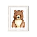Picture of Woodland Bear _GroupedProduct_Rectangle_Portrait_Mini_ _GroupedProduct_Rectangle_Portrait_Framed_Matted_