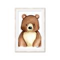 Picture of Woodland Bear _GroupedProduct_Rectangle_Portrait_Mini_ _GroupedProduct_Rectangle_Portrait_Framed_Matted_