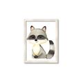 Picture of Woodland Raccoon _GroupedProduct_Rectangle_Portrait_Mini_ _GroupedProduct_Rectangle_Portrait_Framed_Matted_