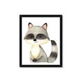 Picture of Woodland Raccoon _GroupedProduct_Rectangle_Portrait_Mini_ _GroupedProduct_Rectangle_Portrait_Framed_Matted_