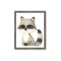 Picture of Woodland Raccoon _GroupedProduct_Rectangle_Portrait_Mini_ _GroupedProduct_Rectangle_Portrait_Framed_Matted_