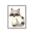 Picture of Woodland Raccoon _GroupedProduct_Rectangle_Portrait_Mini_ _GroupedProduct_Rectangle_Portrait_Framed_Matted_