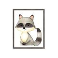 Picture of Woodland Raccoon _GroupedProduct_Rectangle_Portrait_Mini_ _GroupedProduct_Rectangle_Portrait_Framed_Matted_