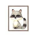 Picture of Woodland Raccoon _GroupedProduct_Rectangle_Portrait_Mini_ _GroupedProduct_Rectangle_Portrait_Framed_Matted_