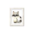 Picture of Woodland Raccoon _GroupedProduct_Rectangle_Portrait_Mini_ _GroupedProduct_Rectangle_Portrait_Framed_Matted_