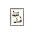 Picture of Woodland Raccoon _GroupedProduct_Rectangle_Portrait_Mini_ _GroupedProduct_Rectangle_Portrait_Framed_Matted_