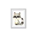 Picture of Woodland Raccoon _GroupedProduct_Rectangle_Portrait_Mini_ _GroupedProduct_Rectangle_Portrait_Framed_Matted_