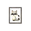 Picture of Woodland Raccoon _GroupedProduct_Rectangle_Portrait_Mini_ _GroupedProduct_Rectangle_Portrait_Framed_Matted_