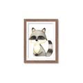 Picture of Woodland Raccoon _GroupedProduct_Rectangle_Portrait_Mini_ _GroupedProduct_Rectangle_Portrait_Framed_Matted_
