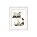 Picture of Woodland Raccoon _GroupedProduct_Rectangle_Portrait_Mini_ _GroupedProduct_Rectangle_Portrait_Framed_Matted_