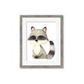 Picture of Woodland Raccoon _GroupedProduct_Rectangle_Portrait_Mini_ _GroupedProduct_Rectangle_Portrait_Framed_Matted_