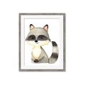 Picture of Woodland Raccoon _GroupedProduct_Rectangle_Portrait_Mini_ _GroupedProduct_Rectangle_Portrait_Framed_Matted_