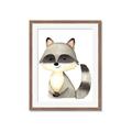 Picture of Woodland Raccoon _GroupedProduct_Rectangle_Portrait_Mini_ _GroupedProduct_Rectangle_Portrait_Framed_Matted_