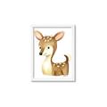Picture of Woodland Deer _GroupedProduct_Rectangle_Portrait_Mini_ _GroupedProduct_Rectangle_Portrait_Framed_Matted_
