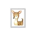 Picture of Woodland Deer _GroupedProduct_Rectangle_Portrait_Mini_ _GroupedProduct_Rectangle_Portrait_Framed_Matted_