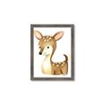 Picture of Woodland Deer _GroupedProduct_Rectangle_Portrait_Mini_ _GroupedProduct_Rectangle_Portrait_Framed_Matted_